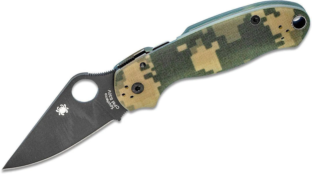 Spyderco Knives Spyderco Para 3 Knife 3" CPM-S45VN Black Plain Blade, Digital Camo G10 Handles 3 Spyderco Knives Spyderco Para 3 Knife 3" CPM-S45VN Black Plain Blade, Digital Camo G10 Handles