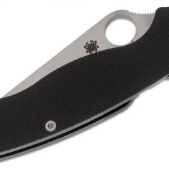 Spyderco Knives Spyderco Paramilitary 2 C81GP2 Knife 3.42" S45V Blade, Black G10 Handles