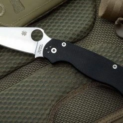 Spyderco Knives Spyderco Paramilitary 2 C81GP2 Knife 3.42