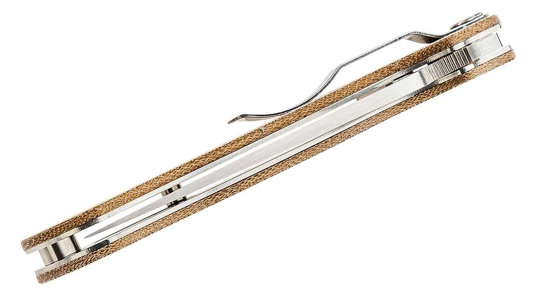 Spyderco Paramilitary 2 C81MPCW2 Folding Knife 3.47" CruWear Canvas Micarta Spyderco Knives 6 Spyderco Paramilitary 2 C81MPCW2 Folding Knife 3.47" CruWear Canvas Micarta Spyderco Knives