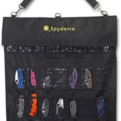 Spyderco SP1 SpyderPac Large Carrying Case, Holds 30 Folding Knives Spyderco Knives 7 Spyderco SP1 SpyderPac Large Carrying Case, Holds 30 Folding Knives Spyderco Knives