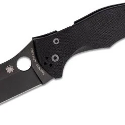 Spyderco Yojimbo 2 Folding Knife 3.2" Black DLC - C85GPBBK2 Spyderco Knives