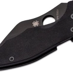 Spyderco Yojimbo 2 Folding Knife 3.2" Black DLC - C85GPBBK2 Spyderco Knives