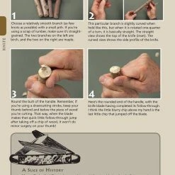 FLEXCUT The Little Book Of Whittling: Passing Time On The Trail (Book) 15 FLEXCUT The Little Book Of Whittling: Passing Time On The Trail (Book)