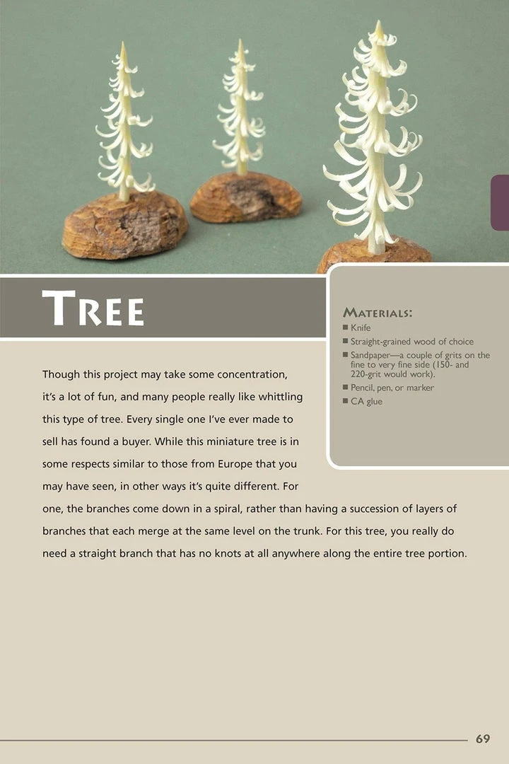 FLEXCUT The Little Book Of Whittling: Passing Time On The Trail (Book) 9 FLEXCUT The Little Book Of Whittling: Passing Time On The Trail (Book)