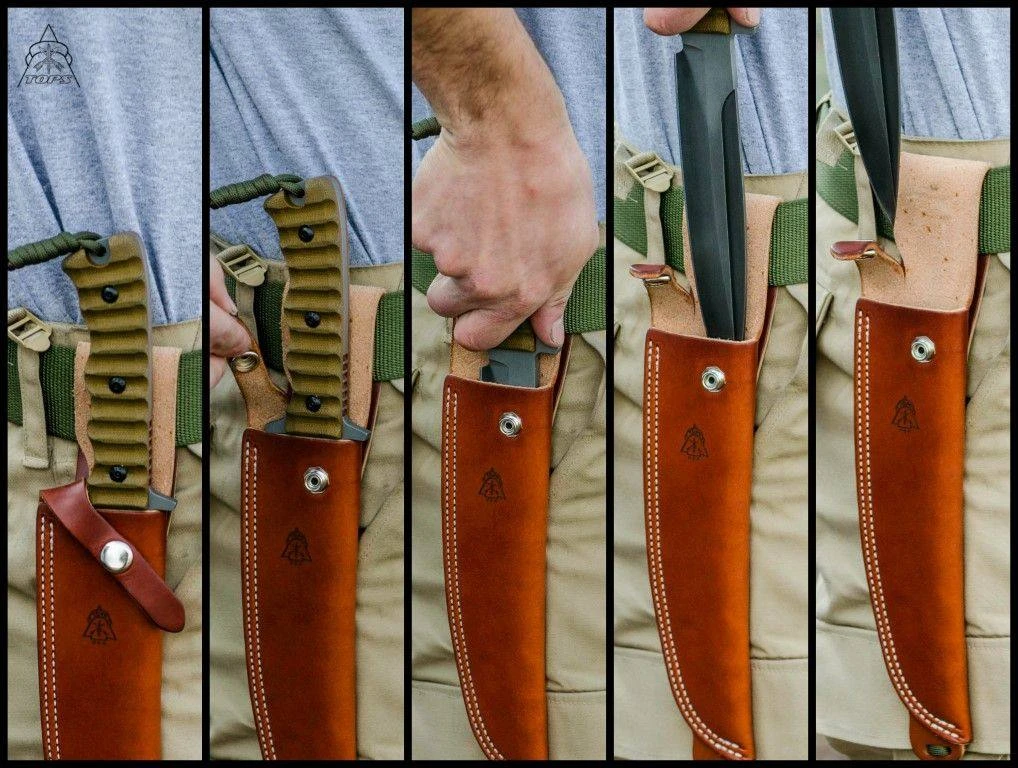 TOPS KNIVES All Knife Brands TOPS Wild Pig Hunter Fixed 7-9/16" Plain Blade, Micarta WPH-07 (USA) 5 TOPS KNIVES All Knife Brands TOPS Wild Pig Hunter Fixed 7-9/16" Plain Blade, Micarta WPH-07 (USA)