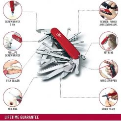 Victorinox Swiss Army Multi-Tool SwissChamp Pocket Knife 18 Victorinox Swiss Army Multi-Tool SwissChamp Pocket Knife