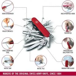 Victorinox Swiss Army Multi-Tool SwissChamp Pocket Knife 19 Victorinox Swiss Army Multi-Tool SwissChamp Pocket Knife