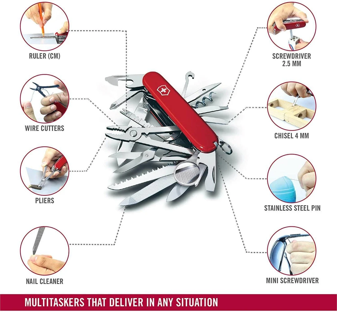 Victorinox Swiss Army Multi-Tool SwissChamp Pocket Knife 7 Victorinox Swiss Army Multi-Tool SwissChamp Pocket Knife