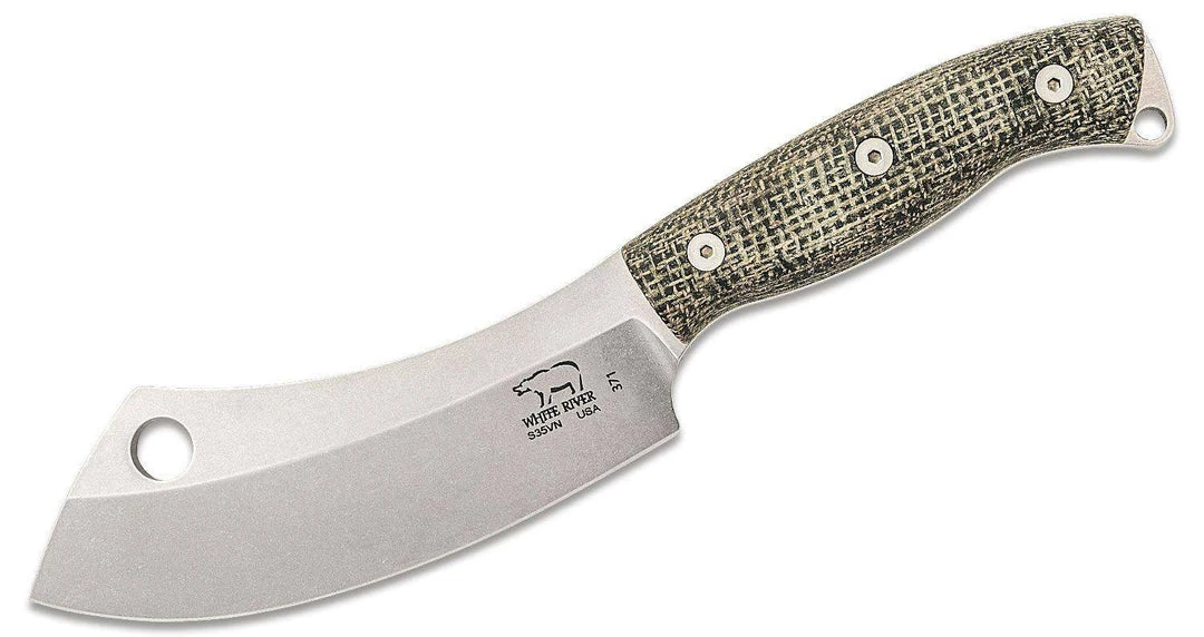 WHITE RIVER KNIVES White River Camp Cleaver Premium S35VN (USA Made) 6 WHITE RIVER KNIVES White River Camp Cleaver Premium S35VN (USA Made)