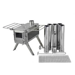 Winnerwell Nomad View Small Portable Stove 450 Cubic Inch Firebox Outdoor Stoves