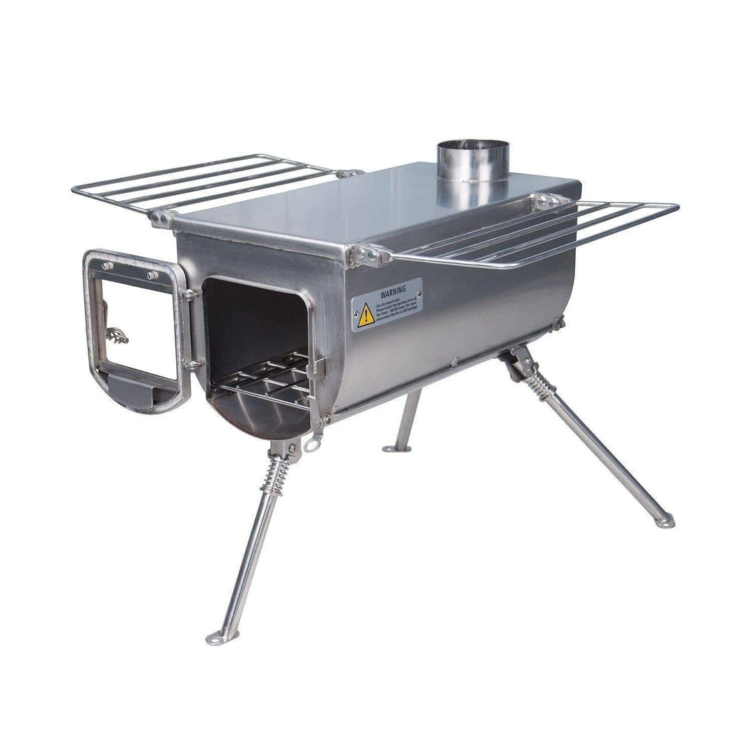 Outdoor Stoves Winnerwell WoodlanderPlus External Air Stove (Large) 3 Outdoor Stoves Winnerwell WoodlanderPlus External Air Stove (Large)