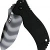 ZERO TOLERANCE ZT 0350TS Assisted 3-1/4" S30V Combo Tiger Stripe Blade
