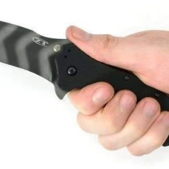 ZERO TOLERANCE ZT 0350TSST 3-1/4" S30V Plain Tiger Stripe G10 7 ZERO TOLERANCE ZT 0350TSST 3-1/4