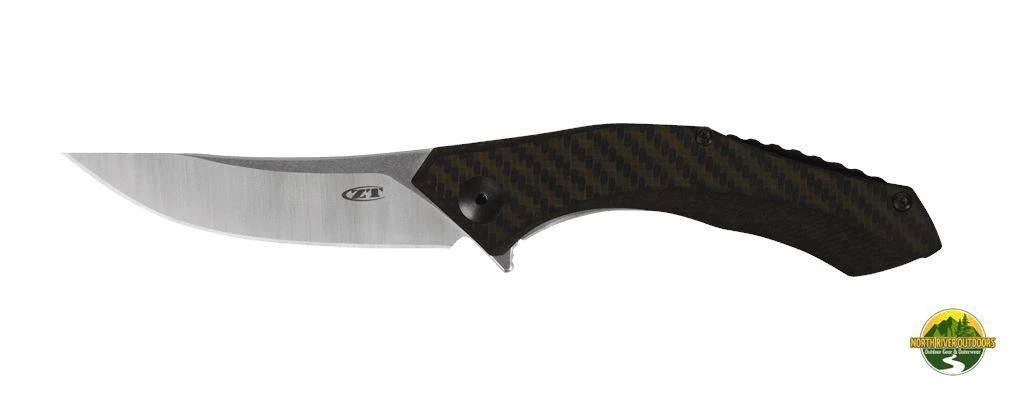 ZERO TOLERANCE ZT Sinkevich 0460 Flipper S35VN CF 3 ZERO TOLERANCE ZT Sinkevich 0460 Flipper S35VN CF